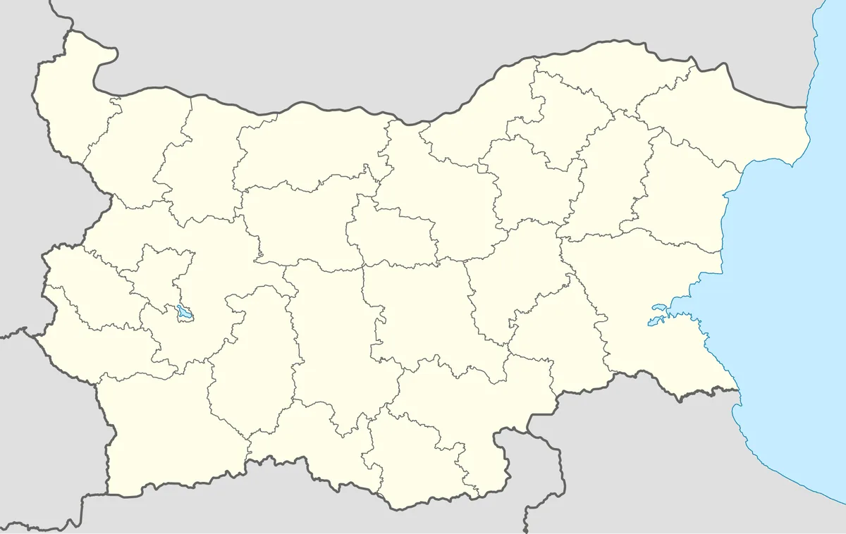 Location map of Bulgaria
