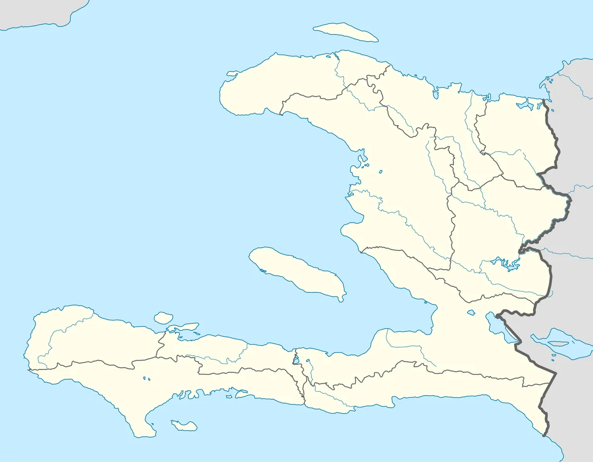 Location map of Haiti