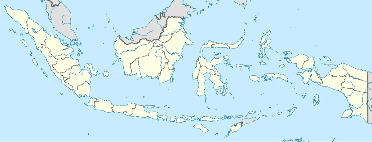 Location map of Indonesia