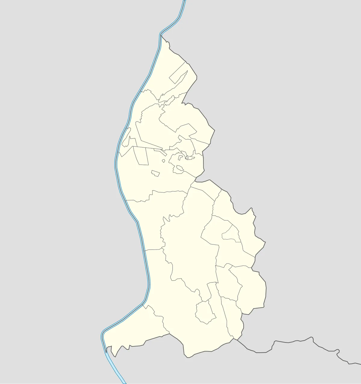 Location map of Liechtenstein