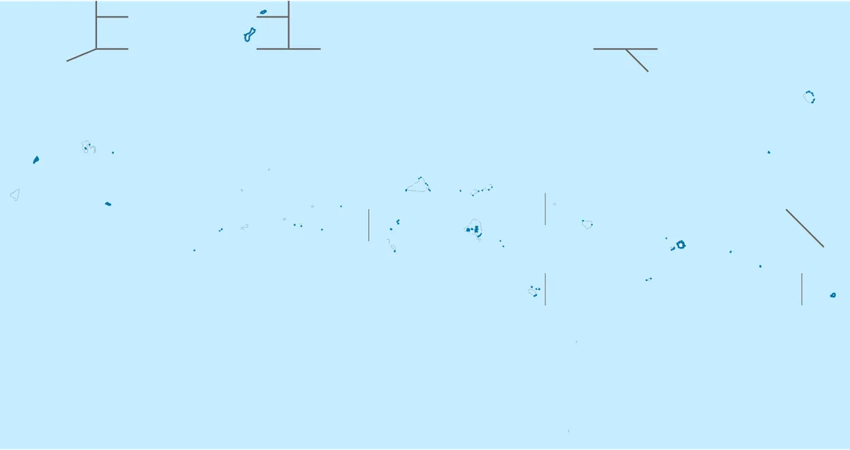 Location map of Micronesia