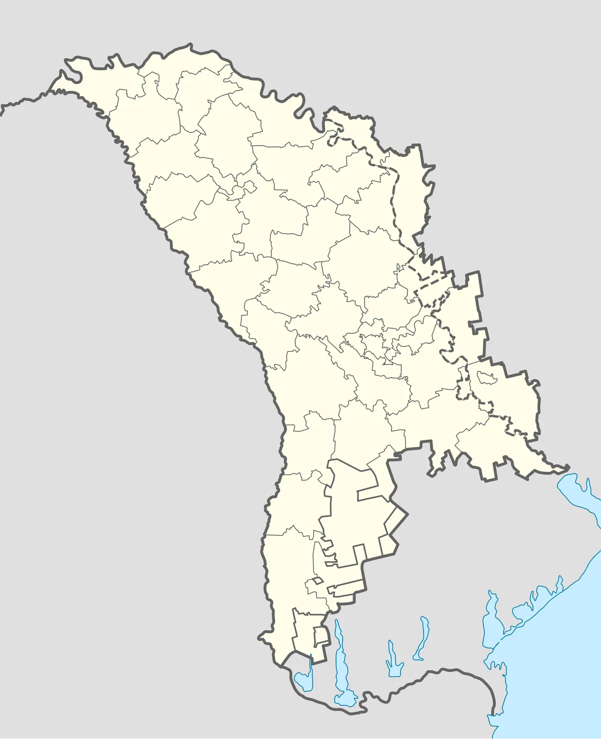 Location map of Moldova