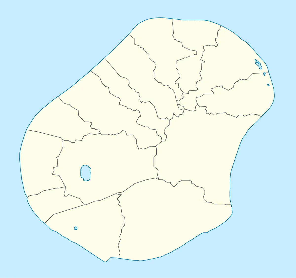 Location map of Nauru