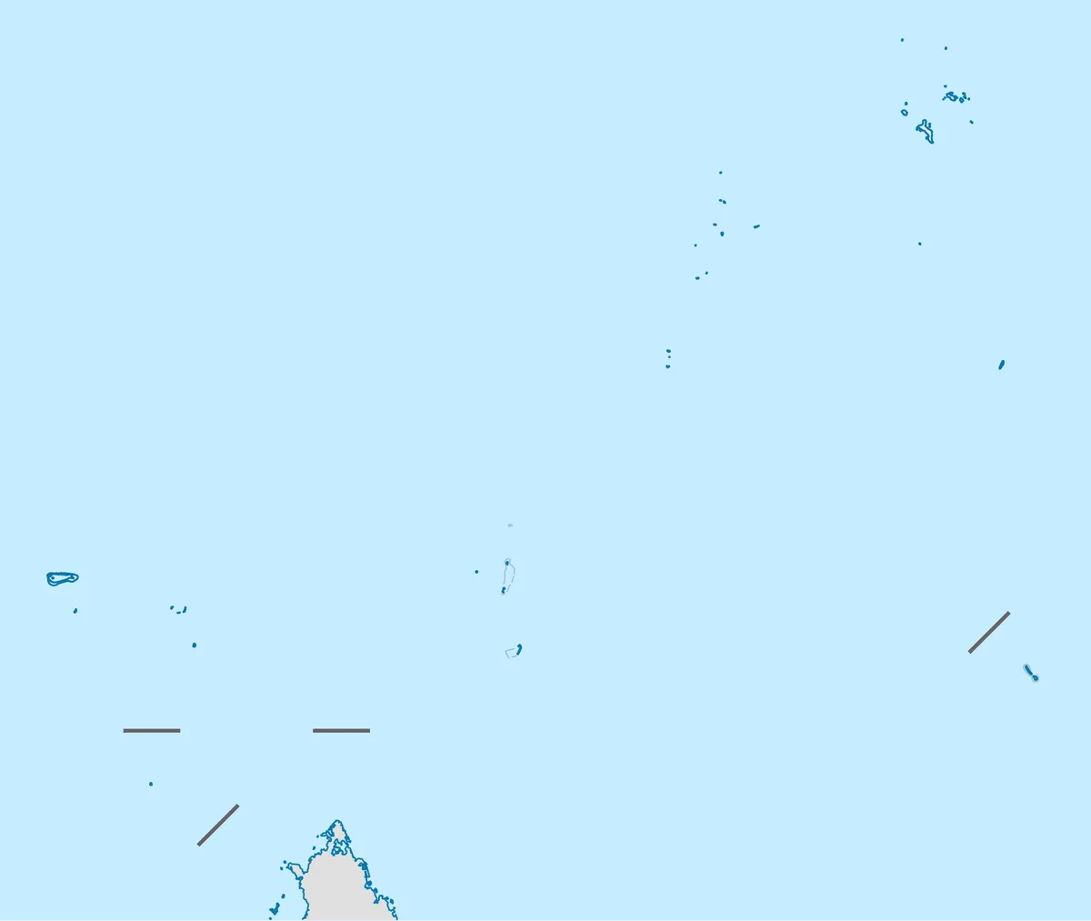 Location map of the Seychelles