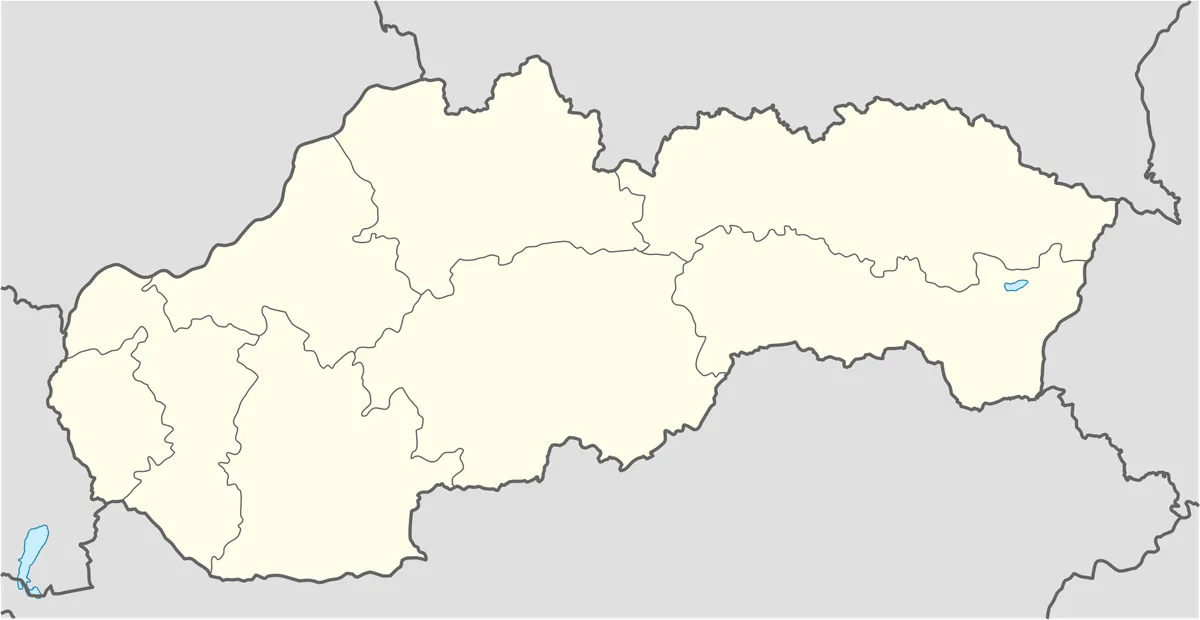 Location map of Slovakia