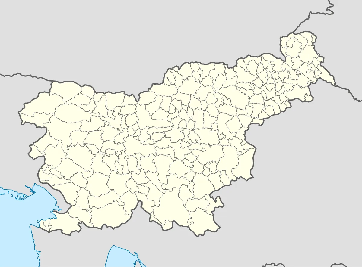 Location map of Slovenia
